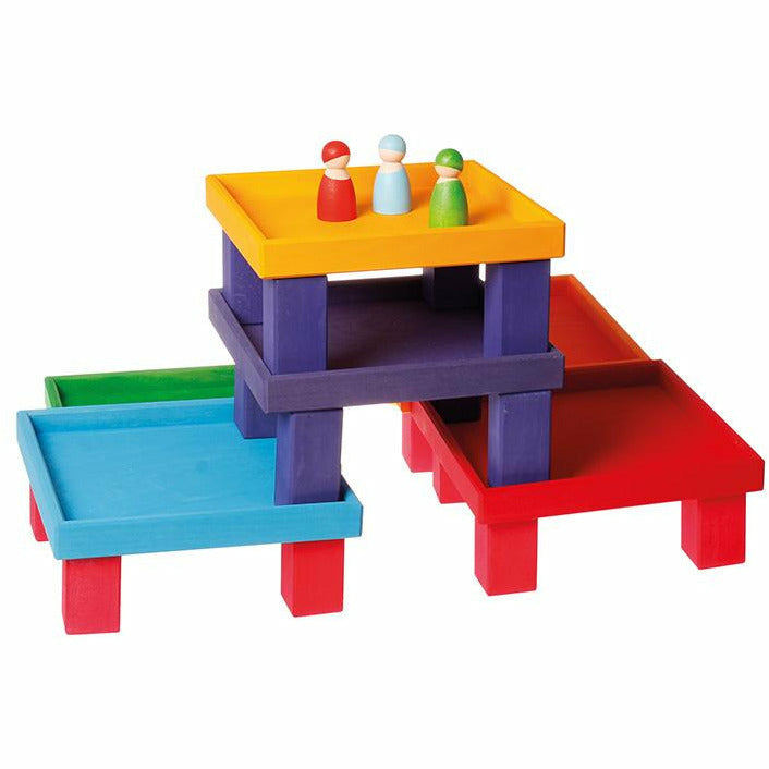 Grimm's | Regenbogen Holzrahmenset