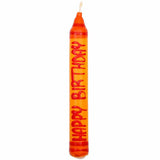 Ahrens | Kerze Happy Birthday / orange