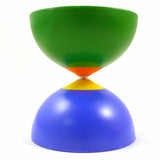 Diabolo Millenium Rainbow | blau/grün | 165gr. Ø102,00mm H115mm