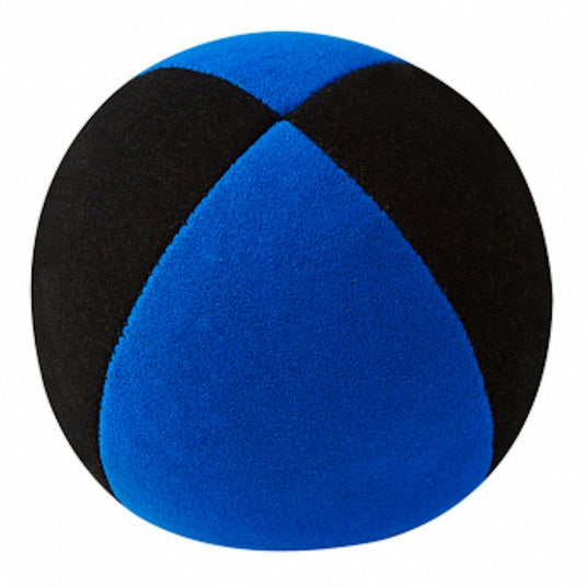 Beanbag Velour Ø 58mm | schwarz/blau | 85gr. Ø58,00mm