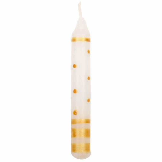 Ahrens | Kerze goldene Streifen