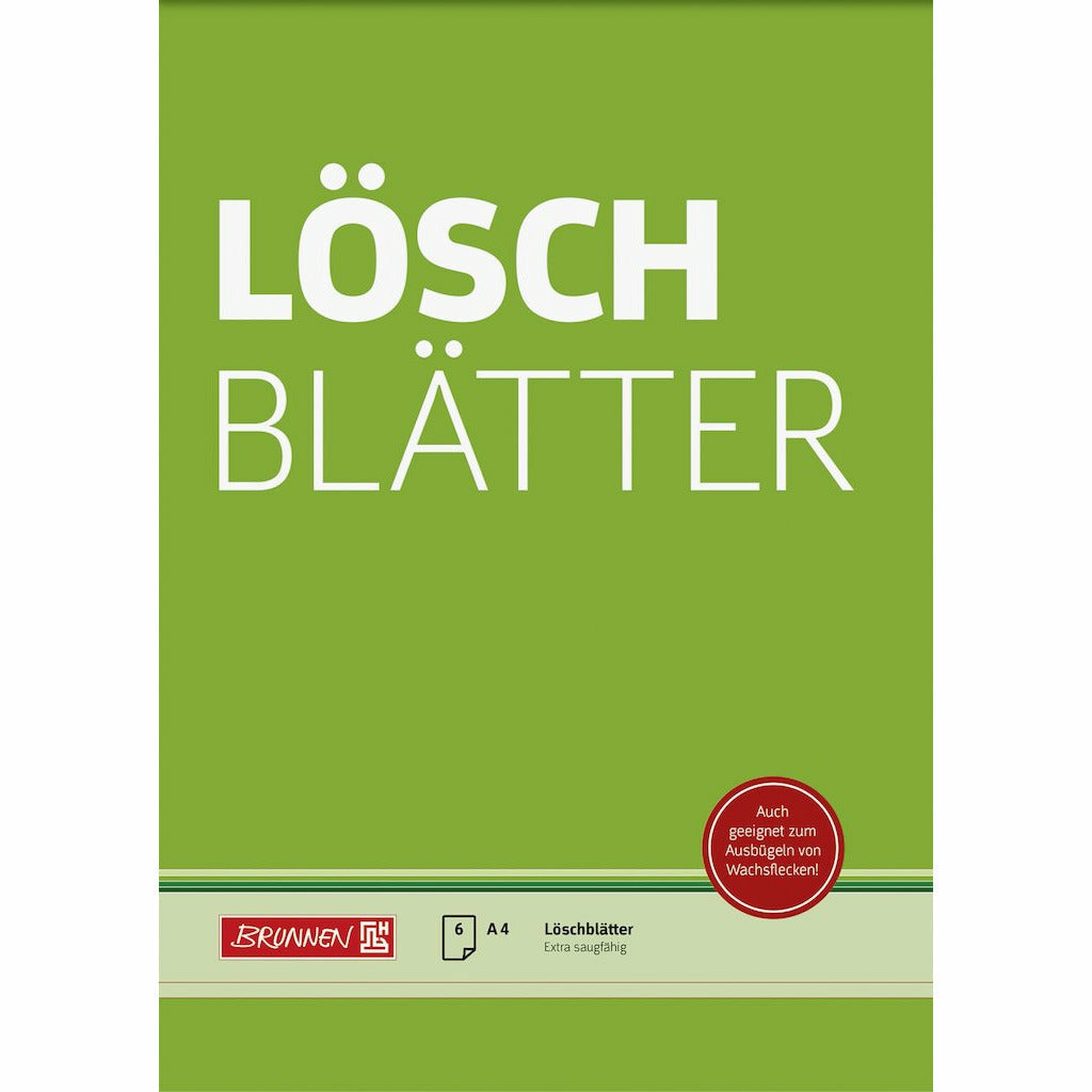 Löschblattblock A4 6Bl