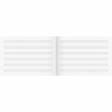 Notenheft A5 quer Lin.14 8 Blatt