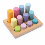 Grimm's | Steckspiel Kleine Walzen Pastell