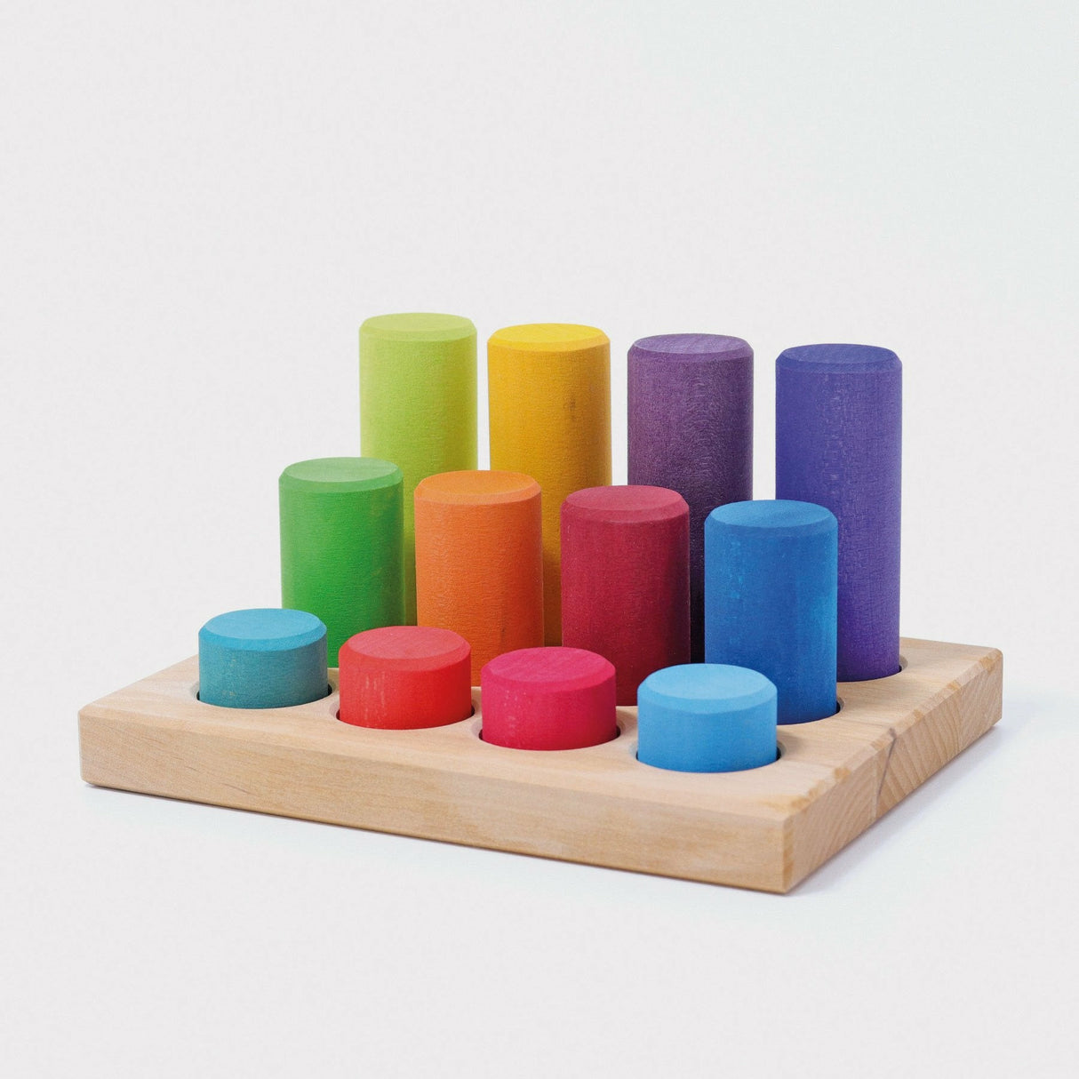 Grimm's | Steckspiel Kleine Walzen Regenbogen