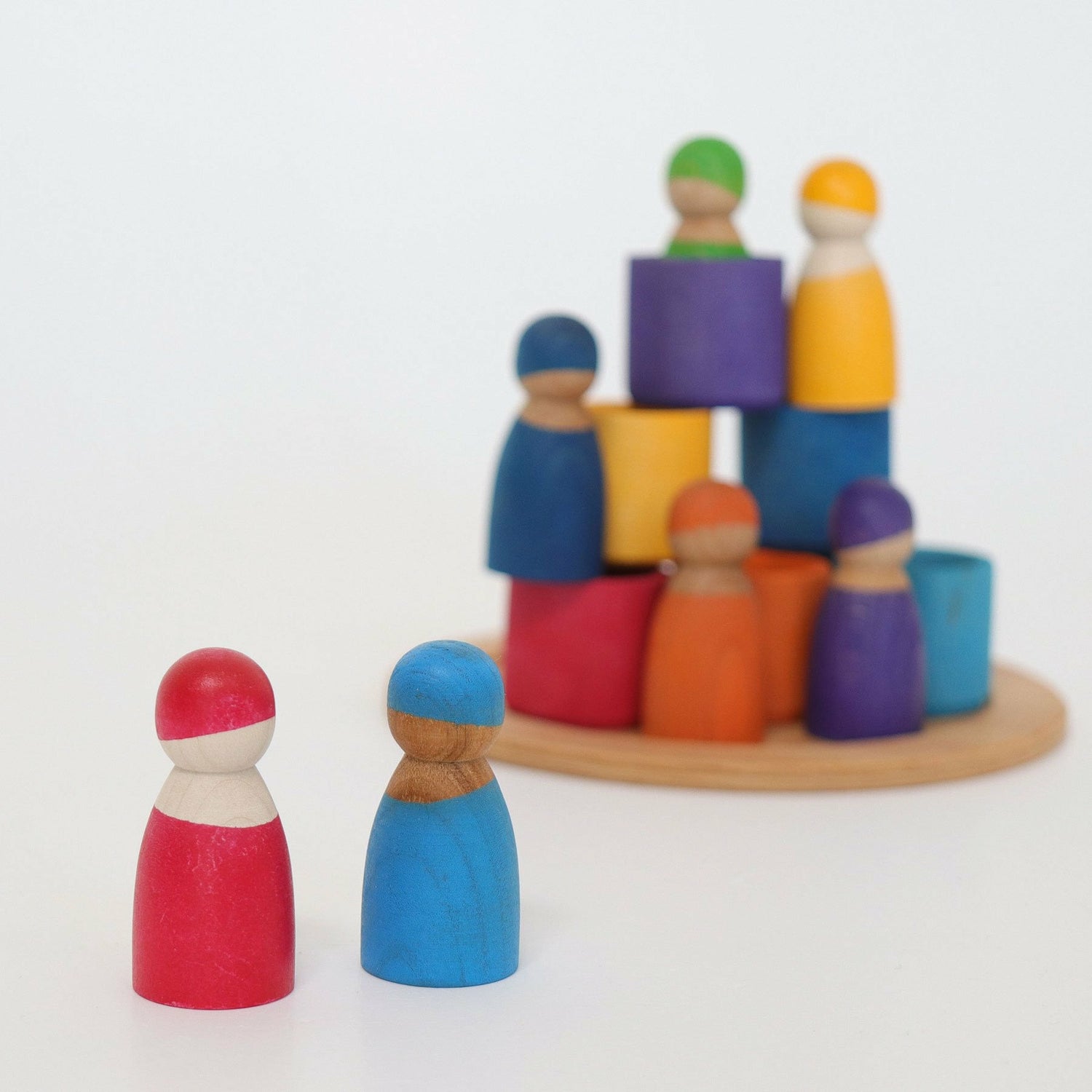 Grimm's | Sieben Freunde in Holzschälchen