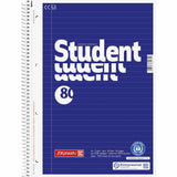 Collegeblock A4 lin 80Bl RCP Blauer