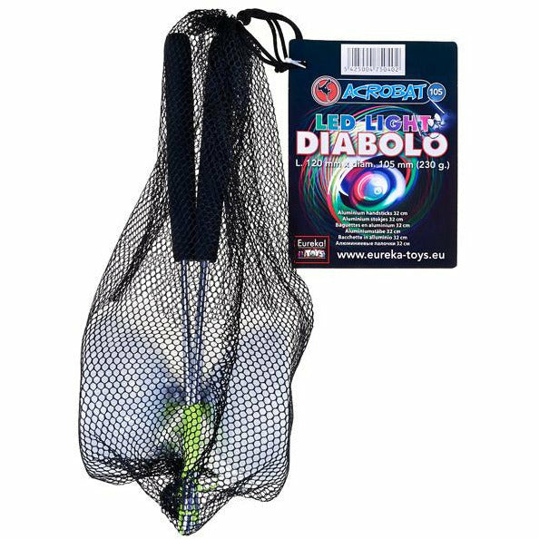 Diabolo Acrobat LED Set mit Handstäben