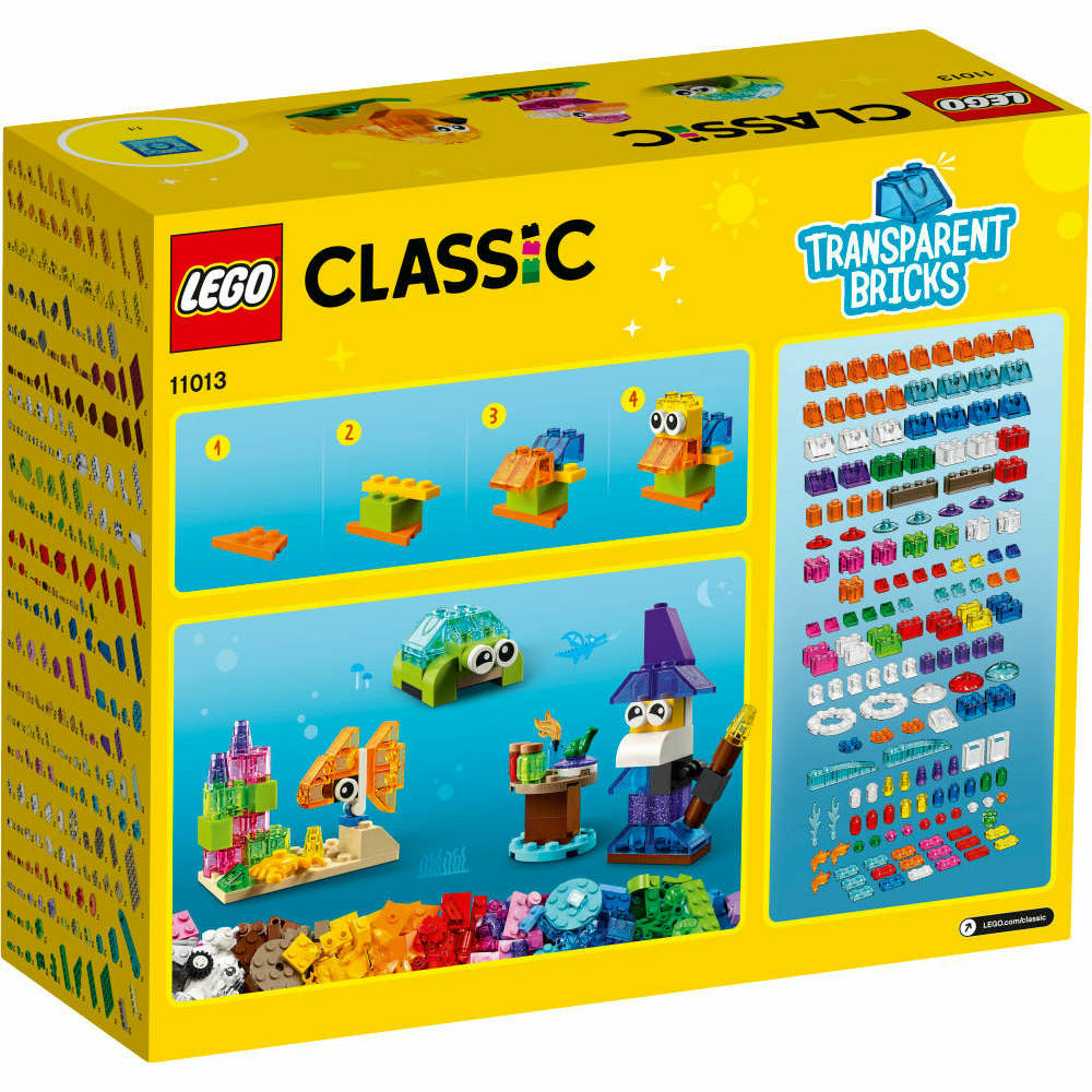Lego® | 11013 | Kreativ-Bauset mit durchsichtigen Steinen