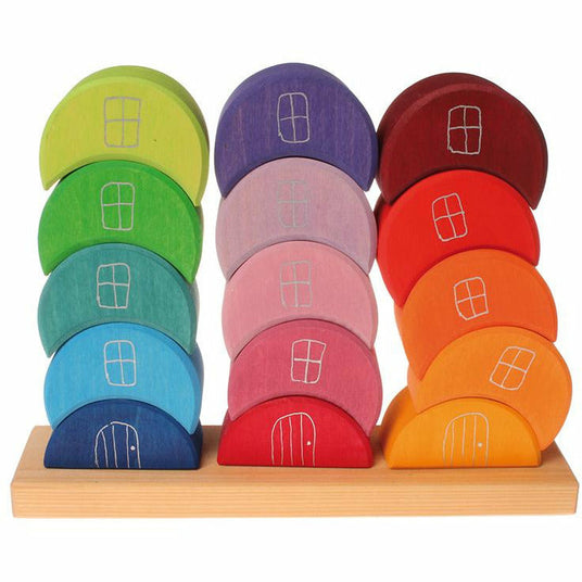 Grimm's | Stapelspiel Mondhäuschen