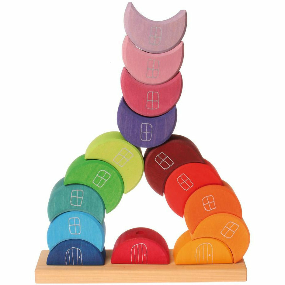 Grimm's | Stapelspiel Mondhäuschen