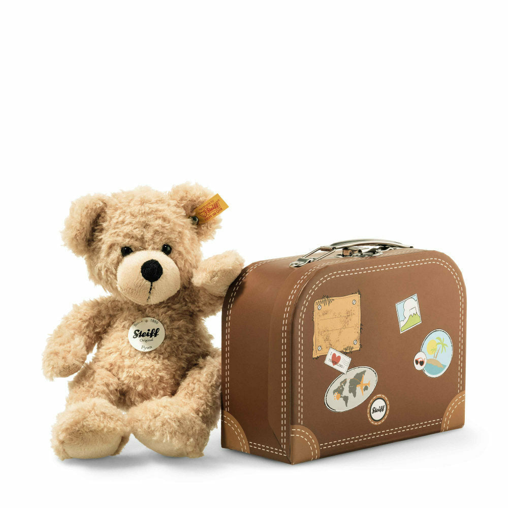 Steiff® | Fynn Teddybär im Koffer | 28 cm