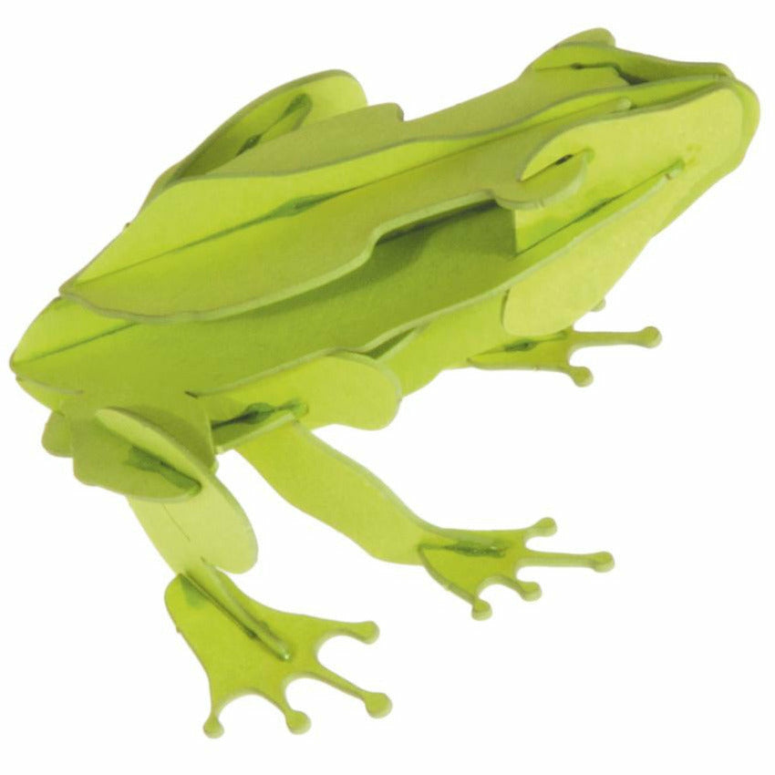 3D-Modell | Frosch | Spezialkarton | gelasert