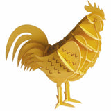 3D-Modell | Hahn | Spezialkarton | gelasert
