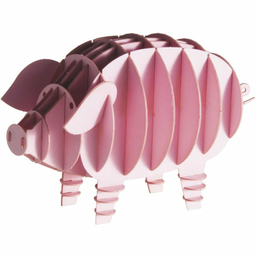 3D-Modell | Schwein | Spezialkarton | gelasert