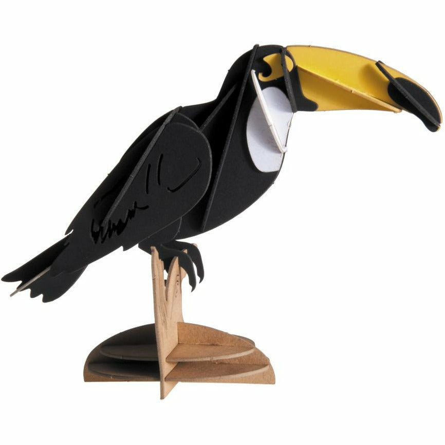 3D-Modell | Tukan | Spezialkarton | gelasert