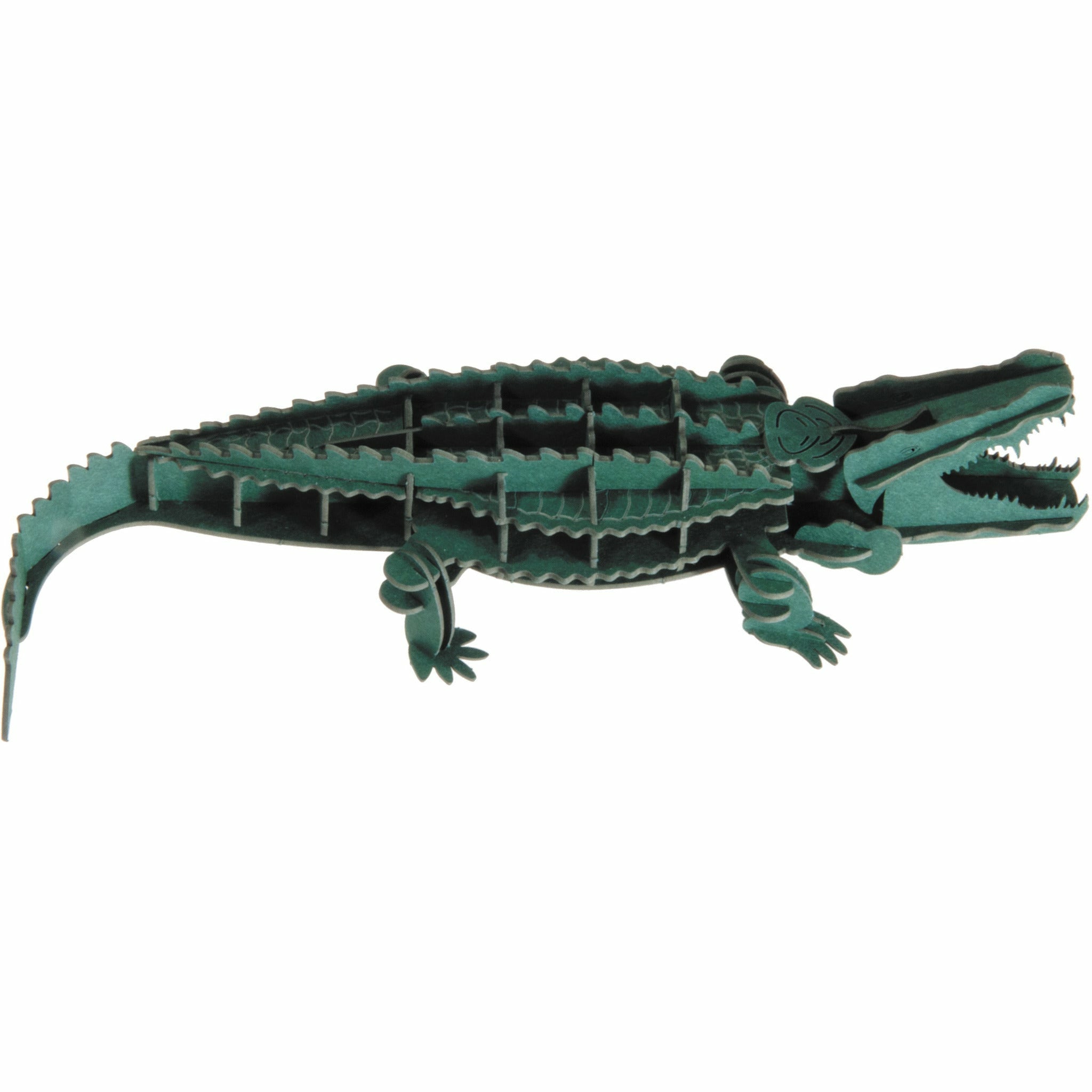 3D-Modell | Krokodil | Spezialkarton | gelasert