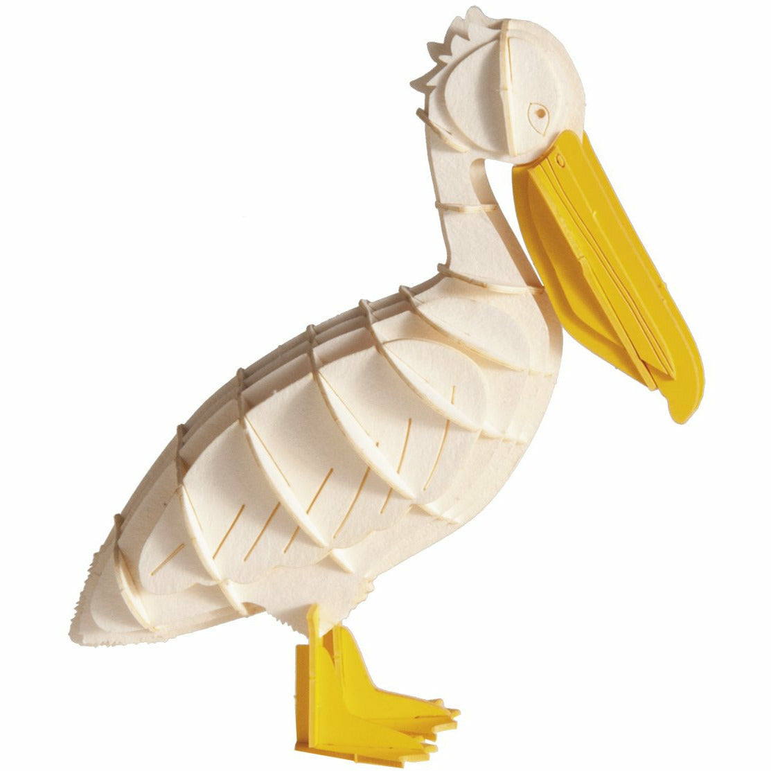 3D-Modell | Pelikan | Spezialkarton | gelasert