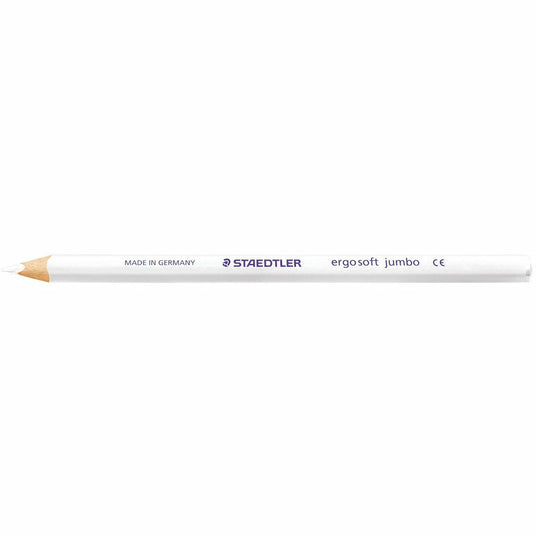 Buntstift ergo. jumbo weiß FSC 100%