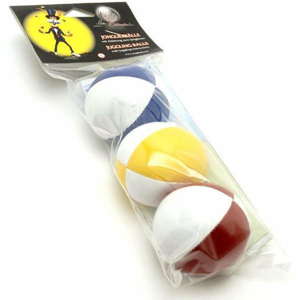 Beanbag Soft 3er-Set | weiß/rot, weiß/gelb, weiß/blau | 130gr.