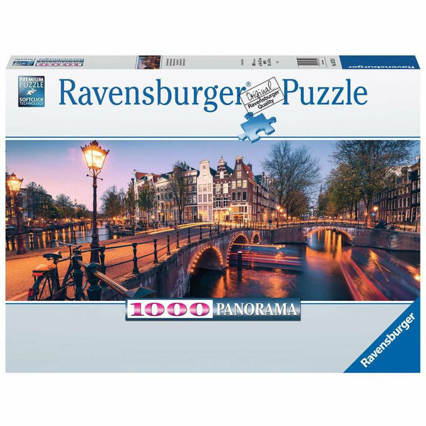 Abend in Amsterdam | Puzzle | 1000 Teile