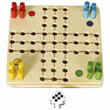 Spiel | Mini-Ludo | Holz