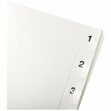Register A4 PP 1-12tlg ws+registerseit