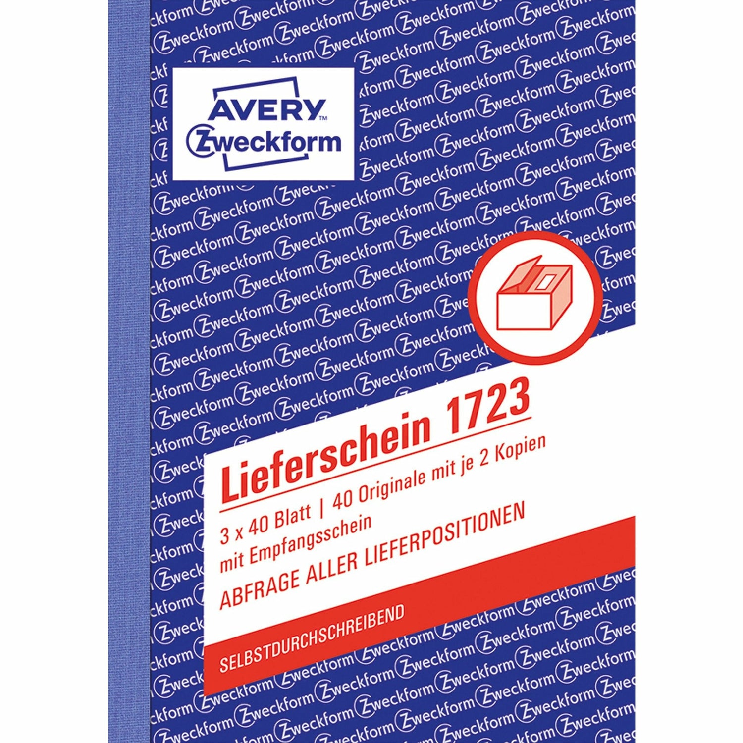 Avery-Zweckform | Lieferscheine mit Empfangsschein | 1723