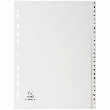 Register A4 26Tlg A-Z PPws+registerseite