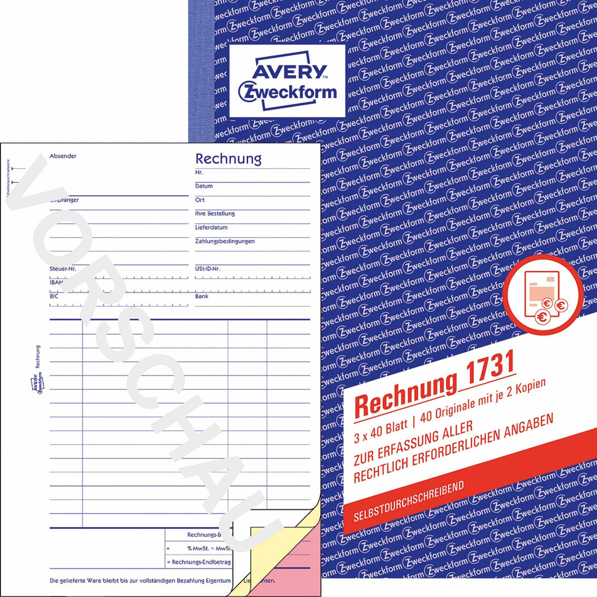 Avery-Zweckform | Rechnung | 1731