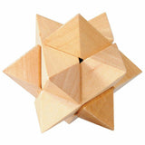 IQ-Test | Stern | Holzpuzzle