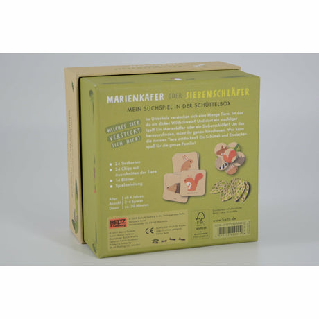 Marienkäfer oder Siebenschläfer - Welches Tier versteckt sich hier?