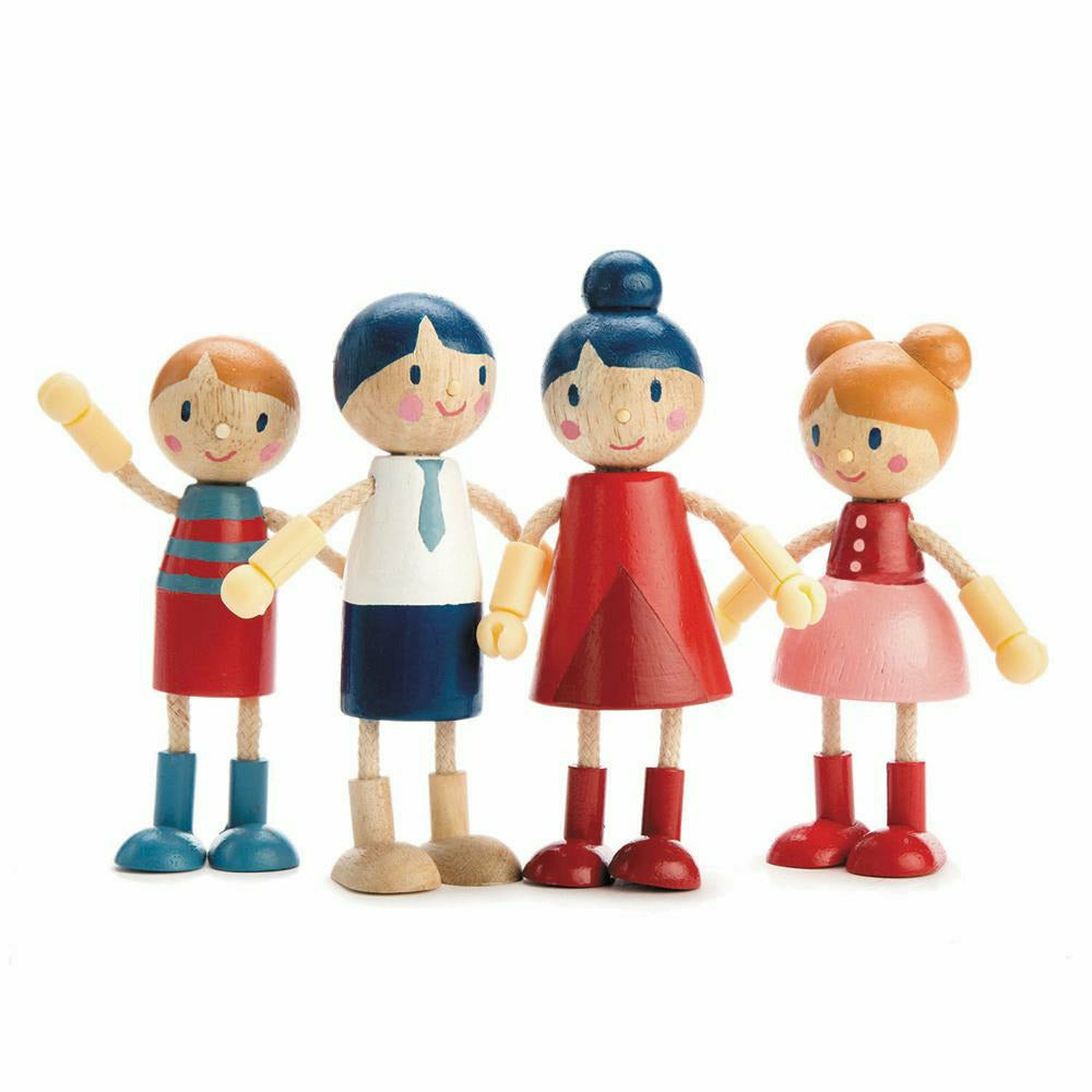 Doll Familie für Puppenhaus