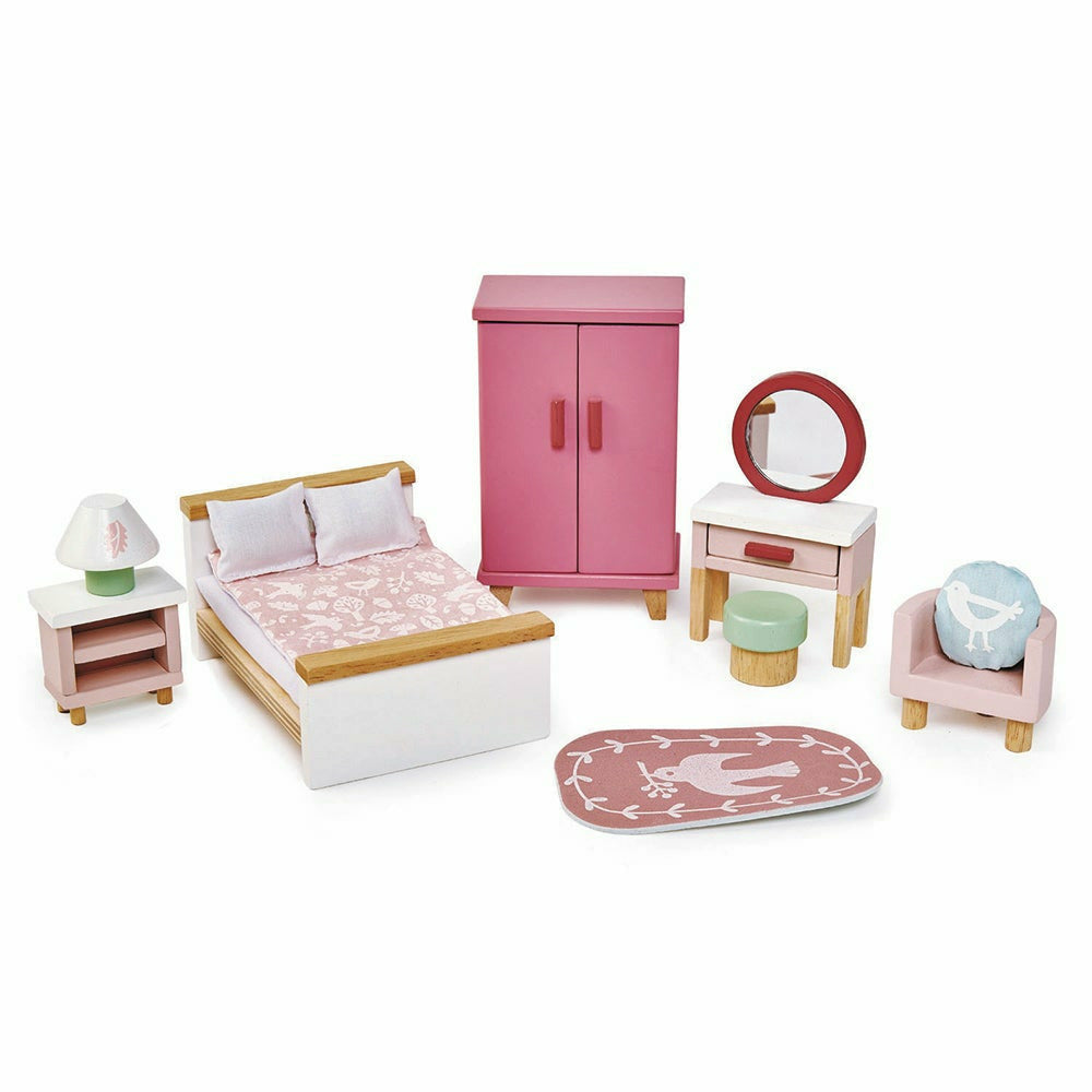 Schlafzimmer für Puppenhaus