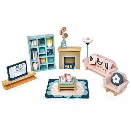 Wohnzimmer für Puppenhaus