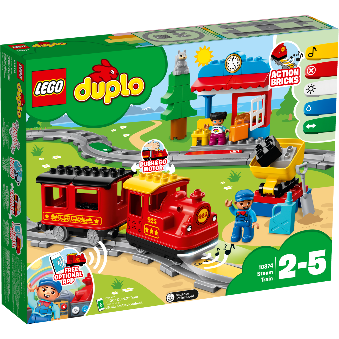 Lego® | 10874 | Dampfeisenbahn
