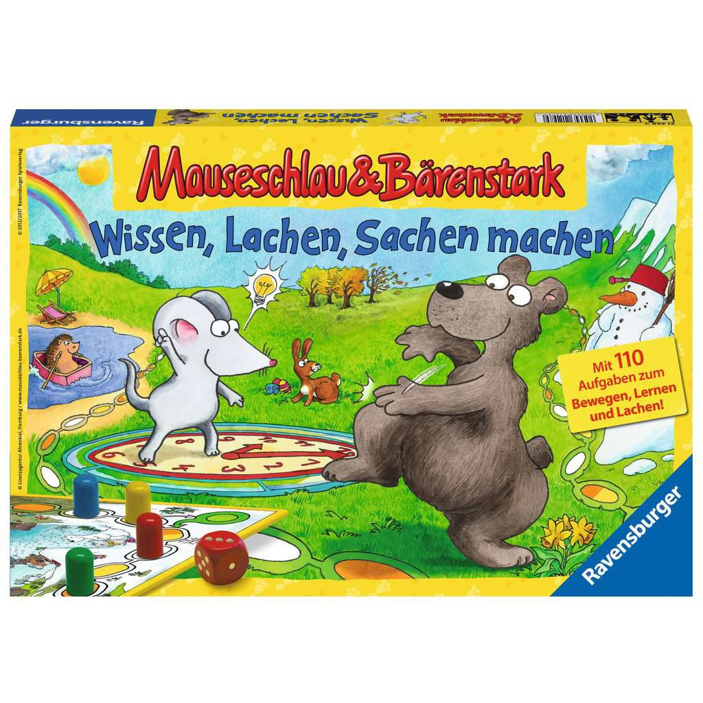 Ravensburger | Mauseschlau & Bärenstark Wissen, Lachen, Sachen machen