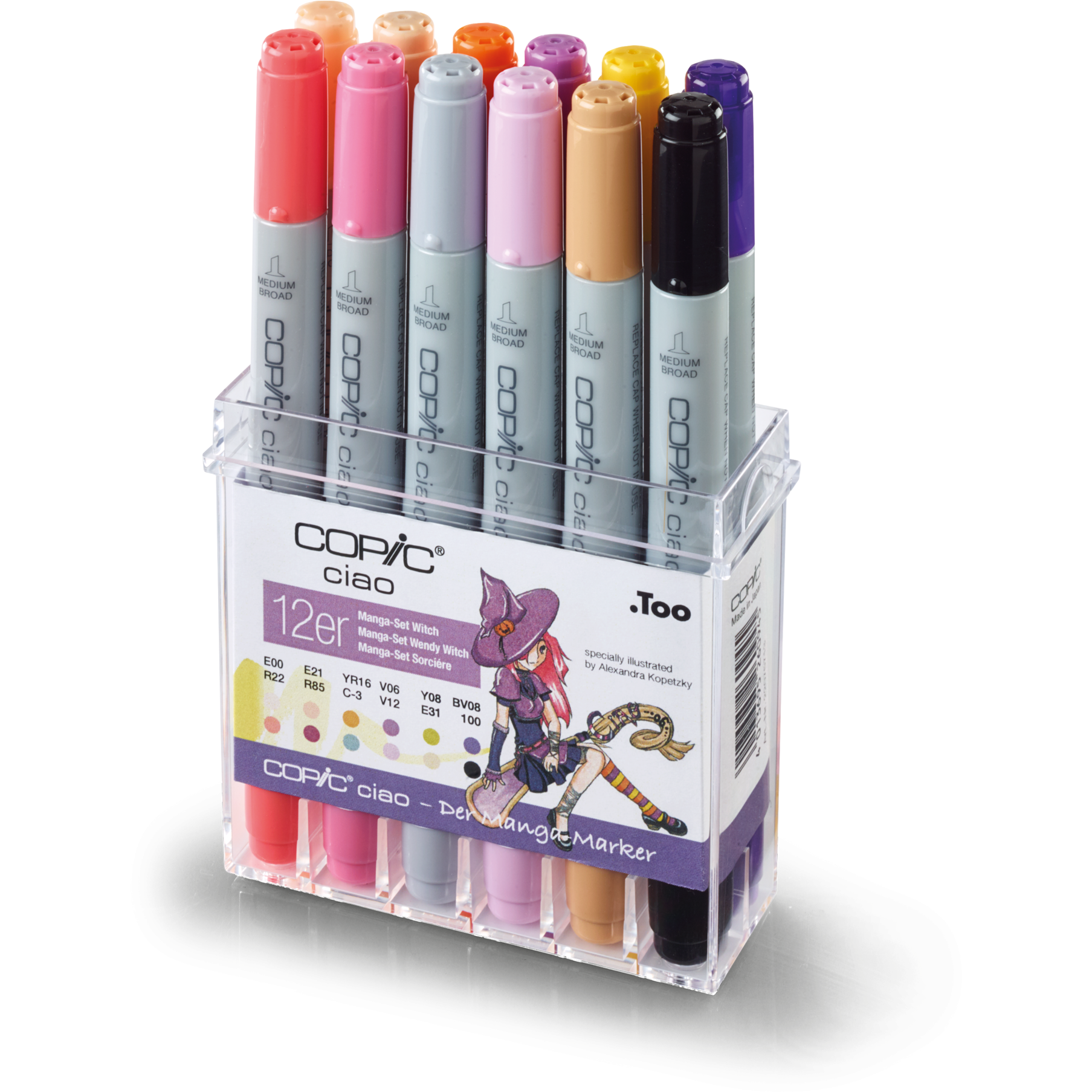 COPIC ciao 12er Set Witch