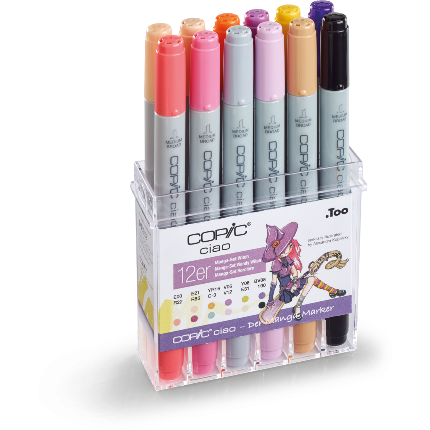 COPIC ciao 12er Set Witch