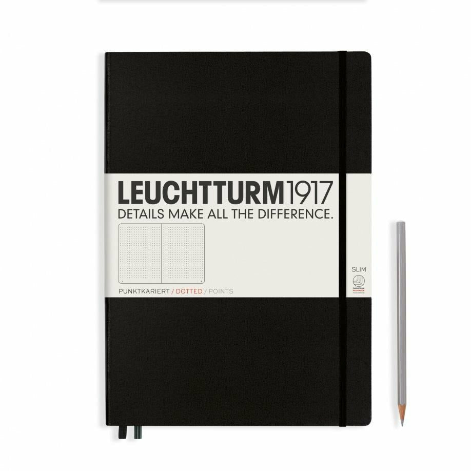 Notizbuch Master Slim (A4+), Hardcover, 123 nummerierte Seiten