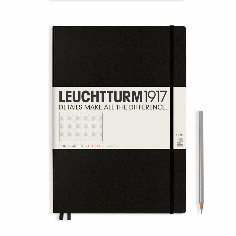 Notizbuch Master Slim (A4+), Hardcover, 123 nummerierte Seiten