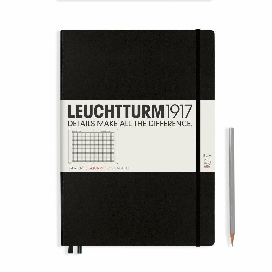 Notizbuch Master Slim (A4+), Hardcover, 123 nummerierte Seiten