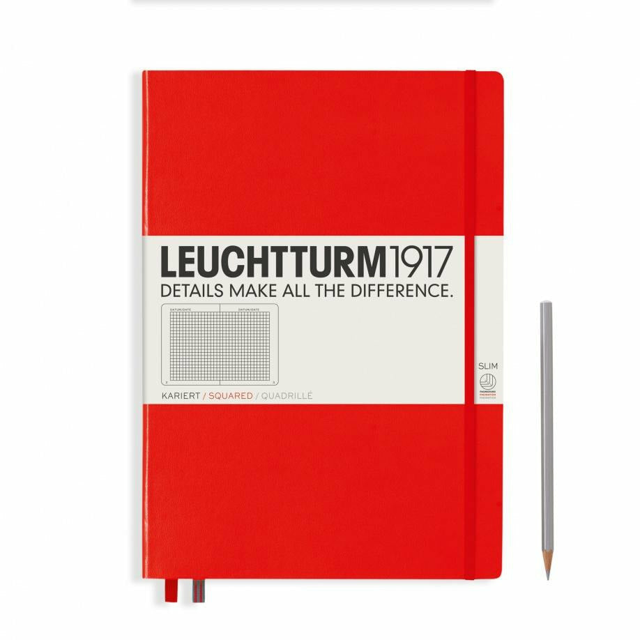 Notizbuch Master Slim (A4+), Hardcover, 123 nummerierte Seiten