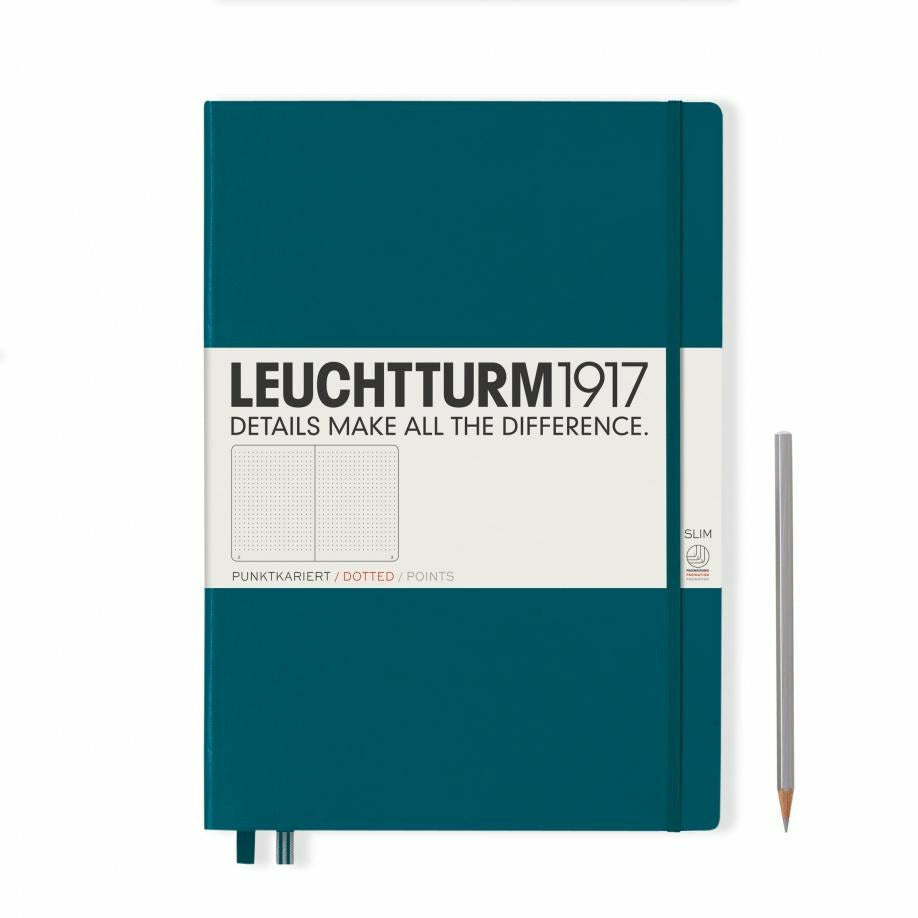 Notizbuch Master Slim (A4+), Hardcover, 123 nummerierte Seiten