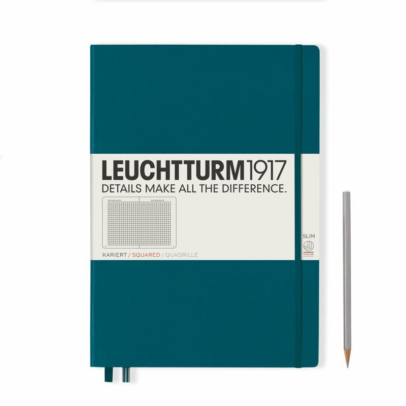 Notizbuch Master Slim (A4+), Hardcover, 123 nummerierte Seiten
