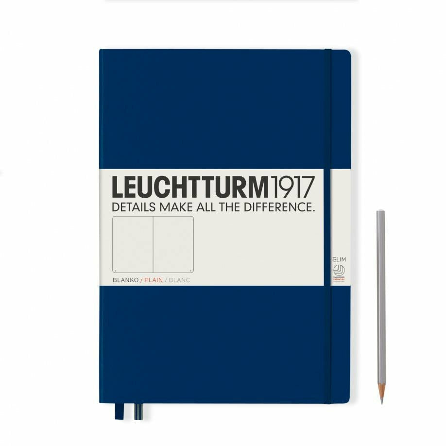 Notizbuch Master Slim (A4+), Hardcover, 123 nummerierte Seiten
