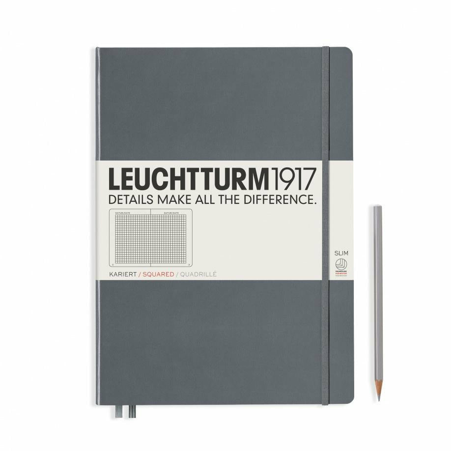 Notizbuch Master Slim (A4+), Hardcover, 123 nummerierte Seiten