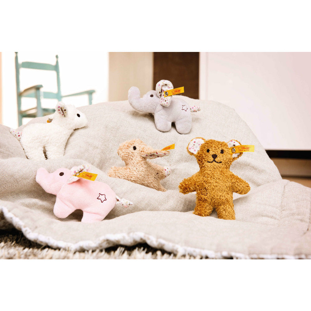 Steiff® | Mini Knister-Elefant mit Rassel | 11 cm