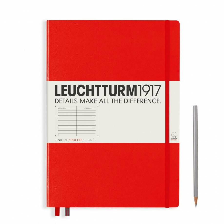 Notizbuch Master Classic (A4+), Hardcover, 233 nummerierte Seiten