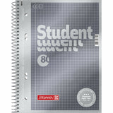 Collegeblock A5 kariert Premium